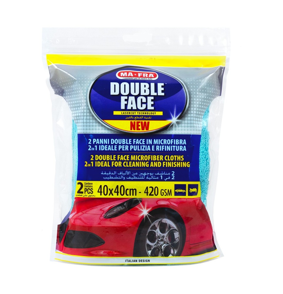 Panni Double Face Mafra, panni in microfibra estremamente versatili 2