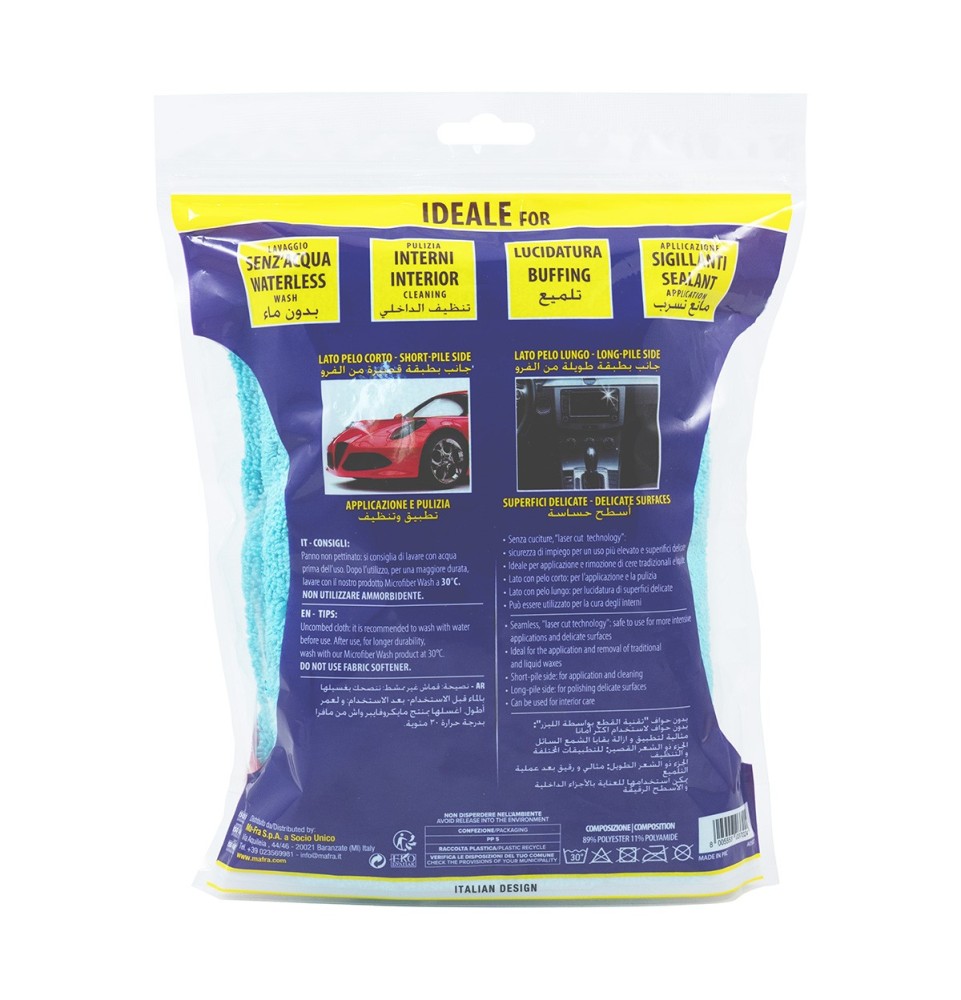 Panni Double Face Mafra, panni in microfibra estremamente versatili