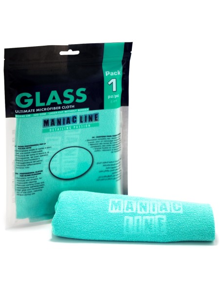 Glass Ultimate Microfiber Cloth panno pulizia vetri Maniac Line