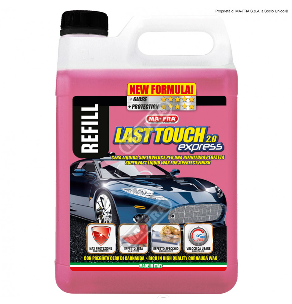 Cera liquida spray per la protezione della carrozzeria dell'auto.  protezione della vernice.