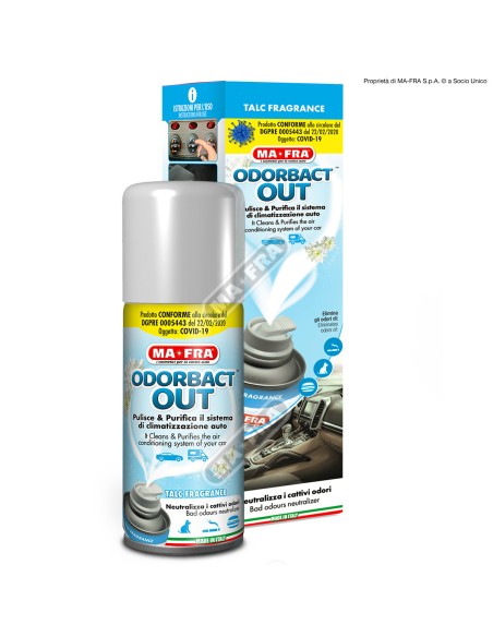 Odorbact Out Talc Purificante Interni