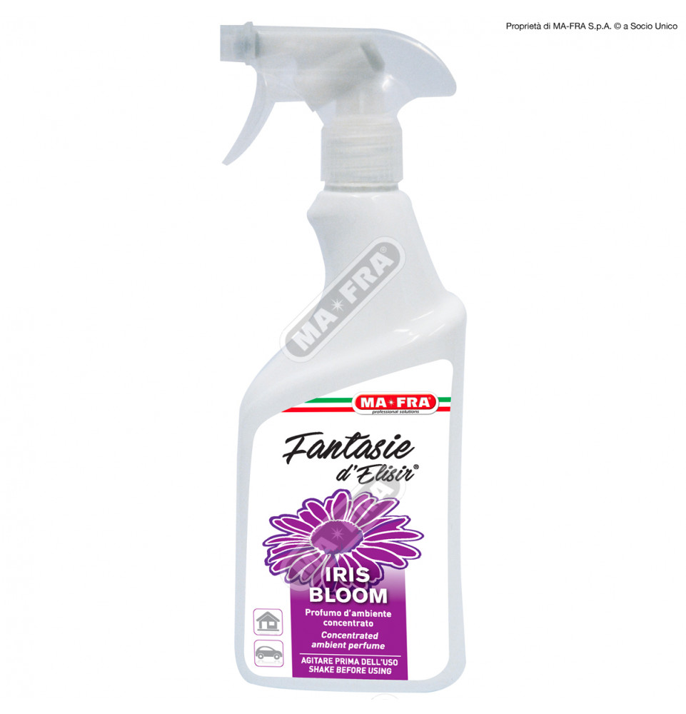 Spray deodorante profumo per tessuti elisir